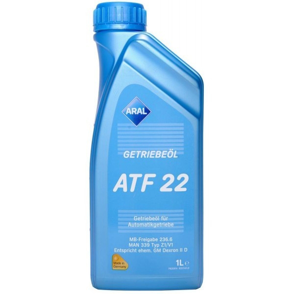Трансмиссионное масло Aral Getriebeoel ATF 22, 1л